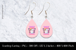 Tooth Fairy Magic Teardrop Earring Sublimation Product Image 1