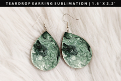 Colored Cats eardrop Earring Sublimation PNG Design Product Image 1
