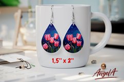 Flower earring bundle / Teardrop earring sublimation bundle Product Image 8