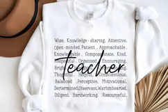 Teacher words png svg Teacher definition png Product Image 1