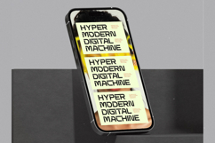 Techetic Human - Futuristic Sans Serif Display Product Image 2