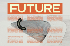 Techetic Human - Futuristic Sans Serif Display Product Image 6