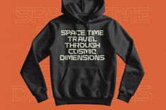 Techetic Human - Futuristic Sans Serif Display Product Image 8