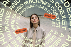 Techetic Human - Futuristic Sans Serif Display Product Image 12