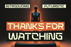 Techetic Human - Futuristic Sans Serif Display Product Image 20