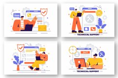 11 Technical Support System Illustration Product Image 2