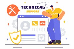 11 Technical Support System Illustration Product Image 5