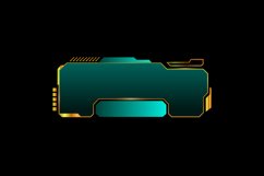 Technology futuristic frame hud scifi design Product Image 2