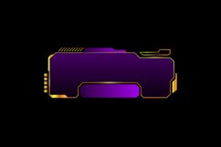 Technology futuristic frame hud scifi element Product Image 2