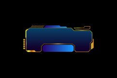 Technology futuristic frame hud scifi template Product Image 1