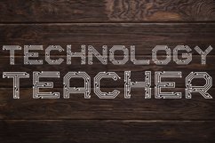 Technology teacher svg IT teacher svg Computer teacher svg Product Image 2