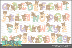 Animal Alphabet Clipart Mega Bundle Product Image 12