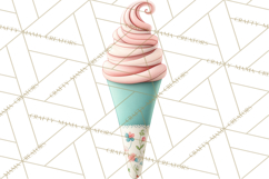 Teddy Bear Bakery Valentine Clipart PNG Product Image 2