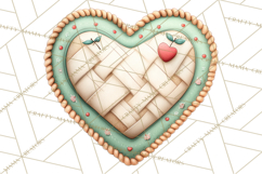 Teddy Bear Bakery Valentine Clipart PNG Product Image 2