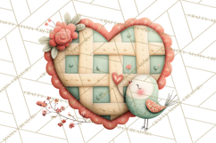 Teddy Bear Bakery Valentine Clipart PNG Product Image 4