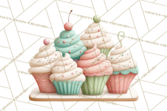 Teddy Bear Bakery Valentine Clipart PNG Product Image 2