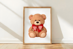 Teddy Bear Bow Clipart Product Image 3