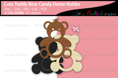 Cute Teddy Bear Candy Dome Product Image 3
