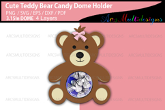 Cute Teddy Bear Candy Dome Product Image 2