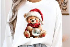Teddy Bear Christmas Clipart Product Image 3