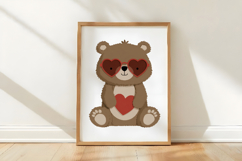 Teddy Bear Love Clipart Product Image 3