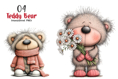 Teddy Bear Nursery Clipart Product Image 1