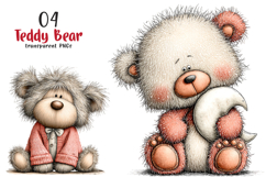 Teddy Bear Nursery Clipart Product Image 1