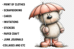 Teddy Bear Nursery Clipart Product Image 2