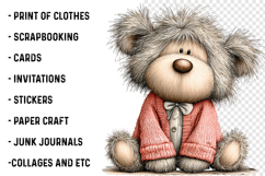 Teddy Bear Nursery Clipart Product Image 2