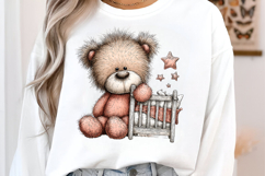 Teddy Bear Nursery Clipart Product Image 3