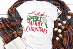 We whisk you a merry Christmas Pot Holder SVG Product Image 4