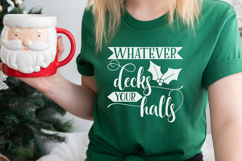 Whatever decks your halls | Christmas SVG Product Image 2