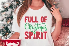 Full of Christmas spirit | Christmas SVG Product Image 2