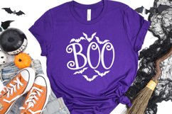 Boo | Halloween Round Ornament Sign Product Image 2