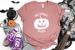 One spooky nurse | Nurse Halloween SVG Product Image 2