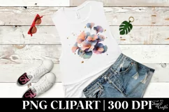 Glossy Nasturtium Watercolor PNG Product Image 6