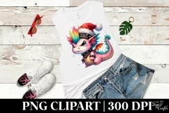 Angry Dragon in Pastel PNG Product Image 6