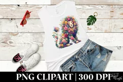 Watercolor Colorful Floral Lion |T-shirt, Mug, Tumbler Product Image 6