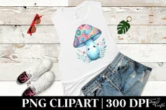 Mystical Mushroom Clipart | Magic Mushrooms PNG |Tarot Product Image 5