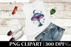 Mystical Mushroom | Celestial | Magic Mushrooms PNG |Tarot Product Image 5