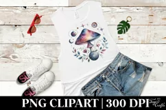 Mystical Mushroom | Celestial | Magic Mushrooms PNG |Tarot Product Image 5