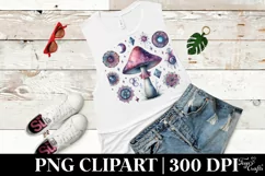 Mystical Mushroom | Celestial | Magic Mushrooms PNG |Tarot Product Image 5