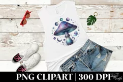 Mystical Mushroom | Celestial | Magic Mushrooms PNG |Tarot Product Image 5