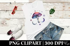 Mystical Mushroom | Celestial | Magic Mushrooms PNG |Tarot Product Image 5