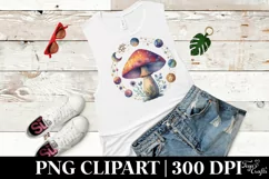 Mystical Mushroom | Celestial | Magic Mushrooms PNG |Tarot Product Image 6