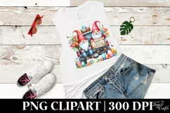 Easter Gnomes Clipart |T-shirt, Mug PNG Product Image 6