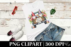 Easter Bunny Clipart |T-shirt, Mug PNG Product Image 5