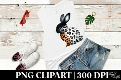 Easter Bunny Rose Flower, Clipart |T-shirt, Mug PNG Product Image 5
