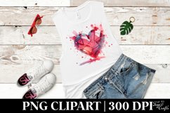 Broken Heart Love Clipart |T-shirt, Mug, Tumbler Product Image 6