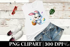 Easter Bunny Clipart |T-shirt, Mug PNG Product Image 6